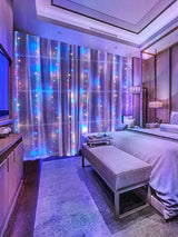 Led 2 x 2M Curtain String Light with 20pcs Clip 200 - Novelty Lighting