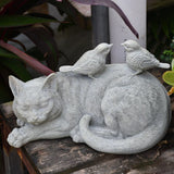 Sleeping Cat Sculpture