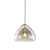 Futuristische Glass Pendant Light