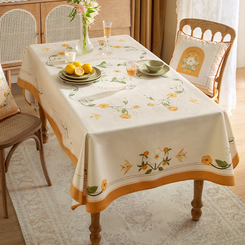 Wilt American pastoral tablecloth fresh ins table cloth TV cabinet coffee table round tablecloth rectangular tablecloth