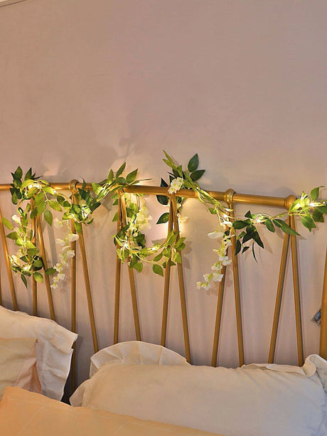 Artificial Flower String Light with 20pcs Bulb 1pc - Novelty Lighting
