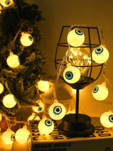Halloween String Light with 10pcs Eye Shaped Bulb 1pc - Novelty Lighting