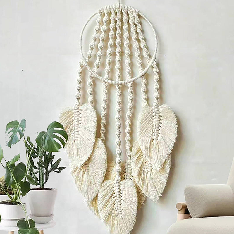 Boho Woven Dreamcatcher Tapestry Wall Hanging