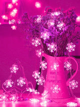 Christmas String Light with 20pcs Snowflake Bulb 1pc - Lighting & Lamp