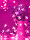 Christmas String Light with 20pcs Snowflake Bulb 1pc - Lighting & Lamp