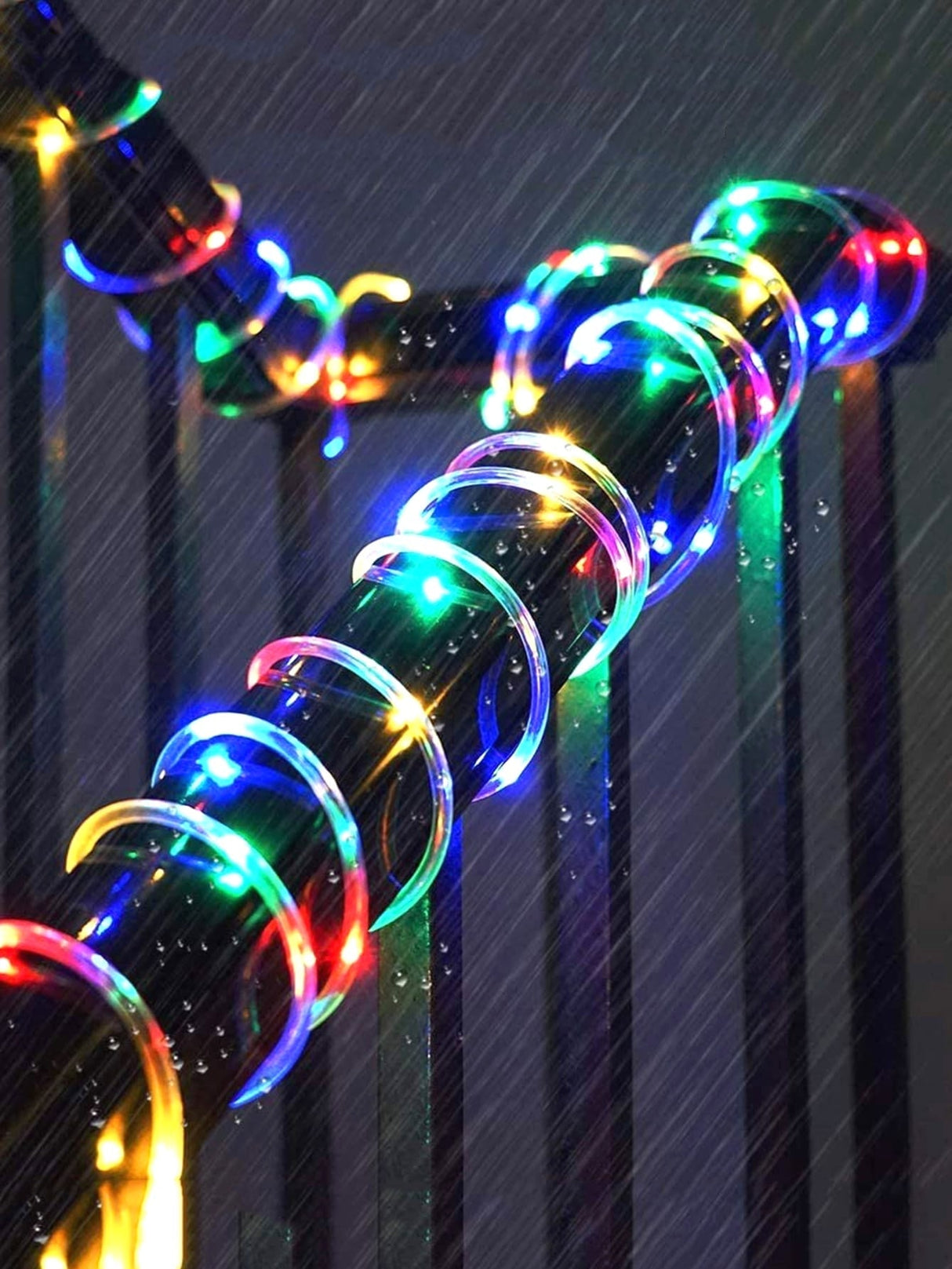 5m Waterproof String Lights with 8 Modes with 50pcs Bulb 1pc - Novelty Lighting