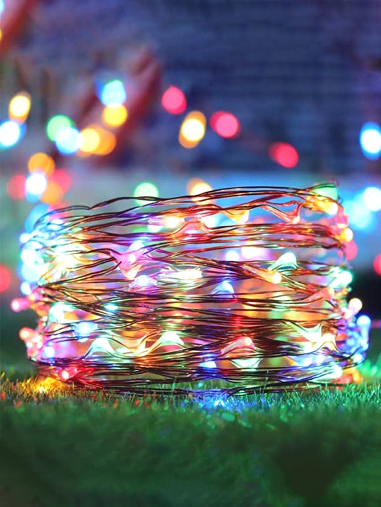 Copper String Light with 30pcs Bulb 1pc - Novelty Lighting