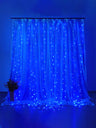 Control Curtain Decorative String Light with 300pcs Bulb Remote - Novelty Lighting
