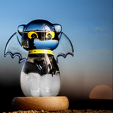 Flying Cat Weather Forecast Bottle