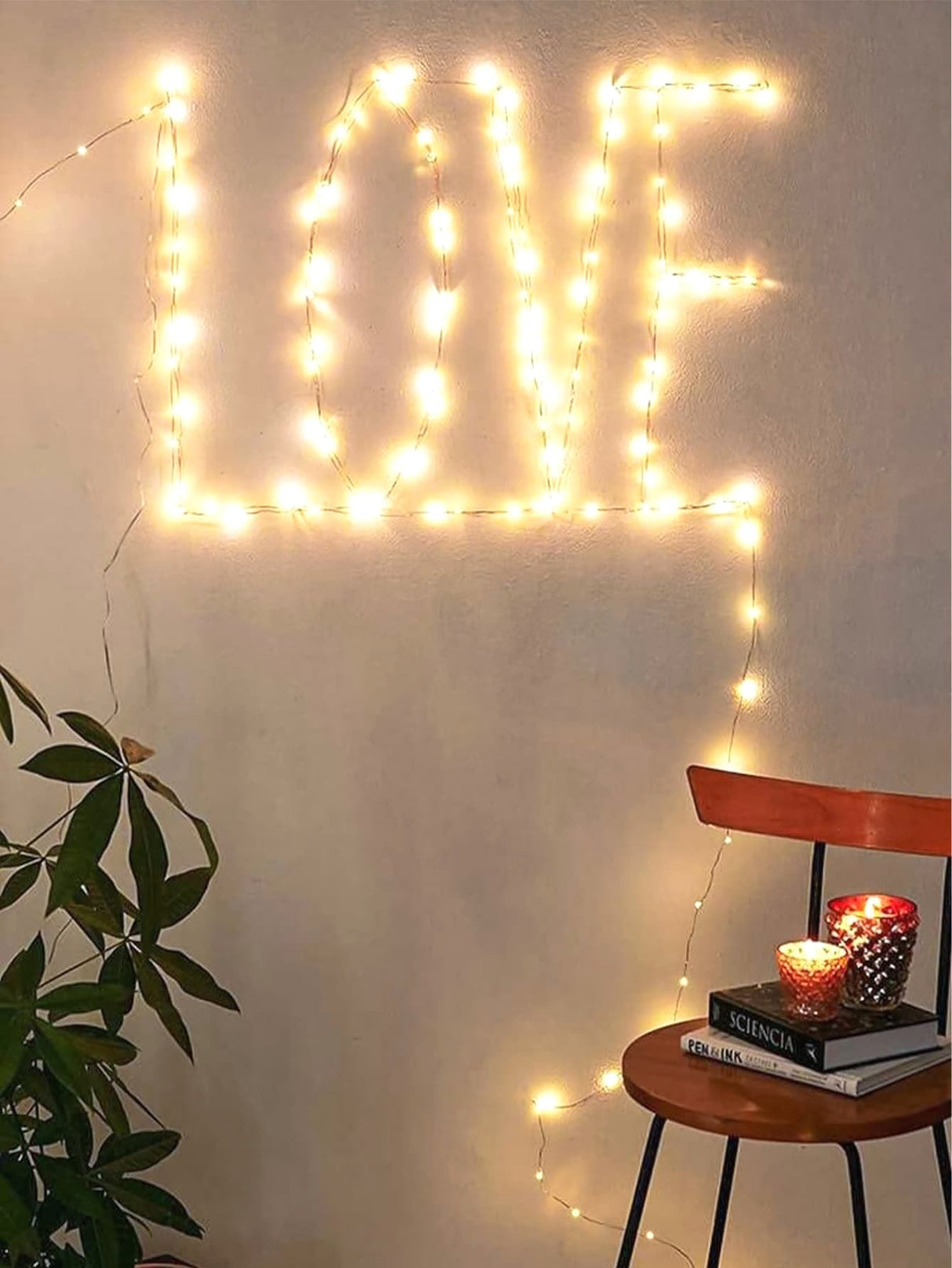 Copper String Light with 30pcs Bulb 1pc - Novelty Lighting