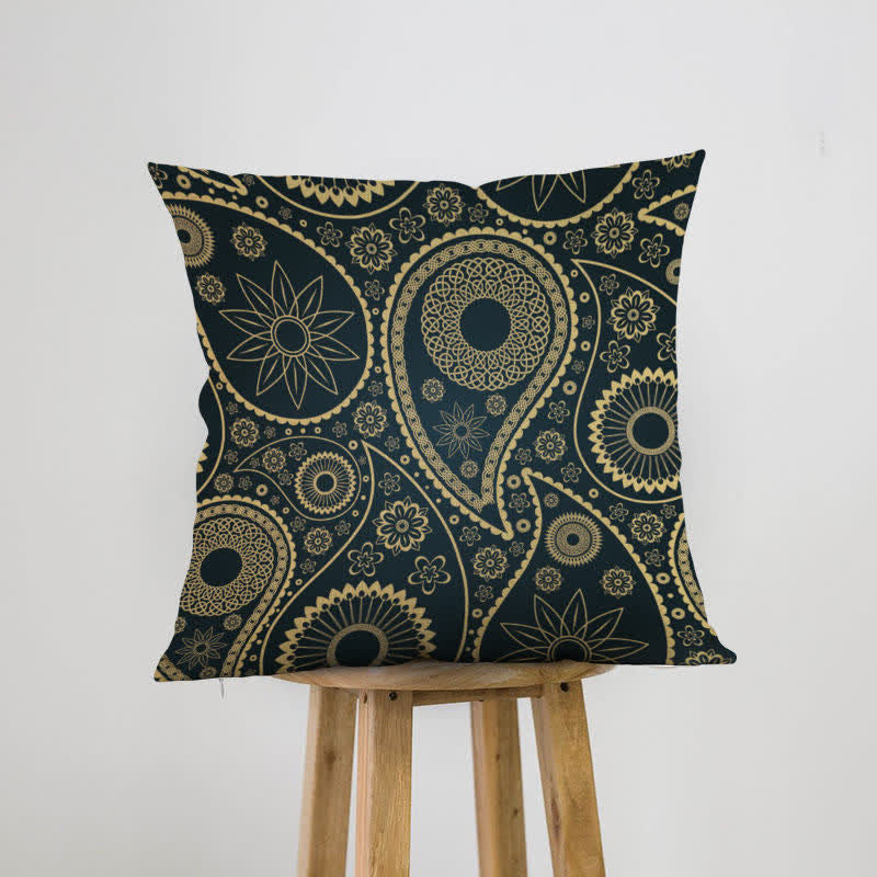 Bohemian Abstract Pattern Pillow Cover