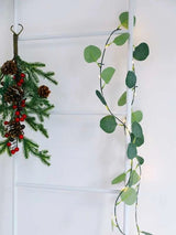 Artificial Leaf String Light With 20pcs Bulb 1pc