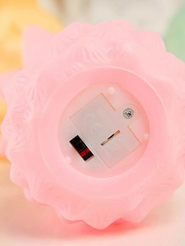Cute Pineapple Shaped  3 Color Options Night Light 1pc