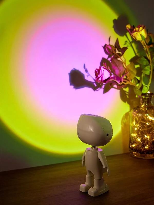 Robot Design Sunset Light 1pc