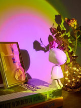 Robot Design Sunset Light 1pc