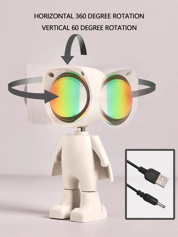 Robot Design Sunset Light 1pc