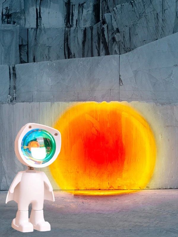 Robot Sunset Projection Light 1pc