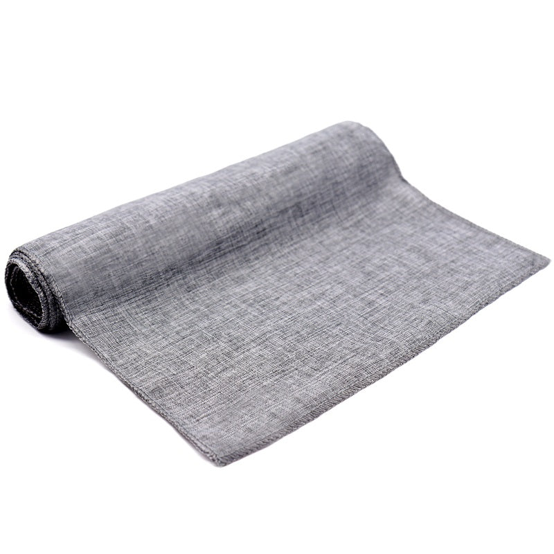 Rustic Table Runner Natural Feux Linen Table Cloth