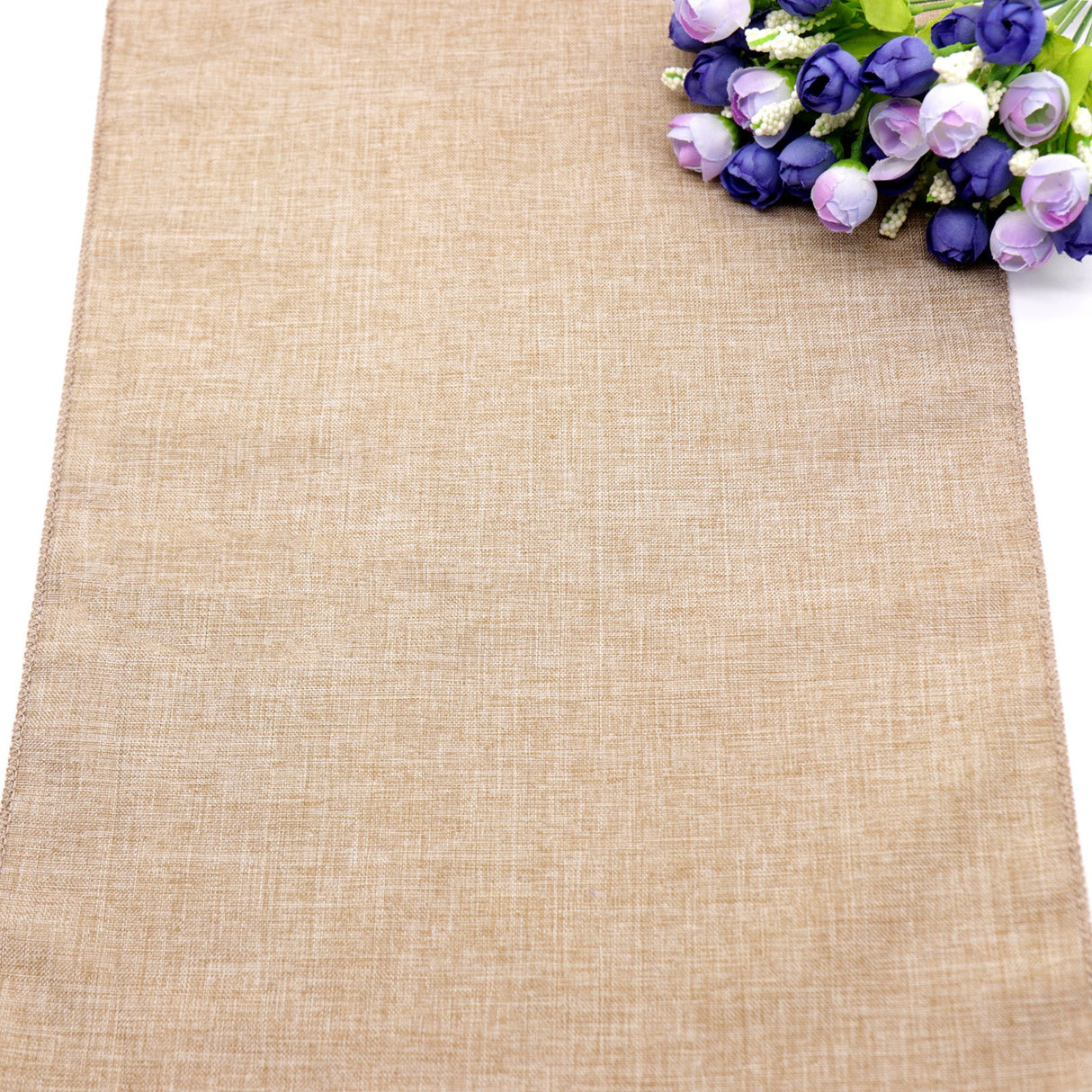 Rustic Table Runner Natural Feux Linen Table Cloth