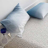 100% Cotton Sueding Gradient Print Duvet Cover Bedding Set