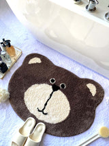 Cartoon Brown Bear Mat