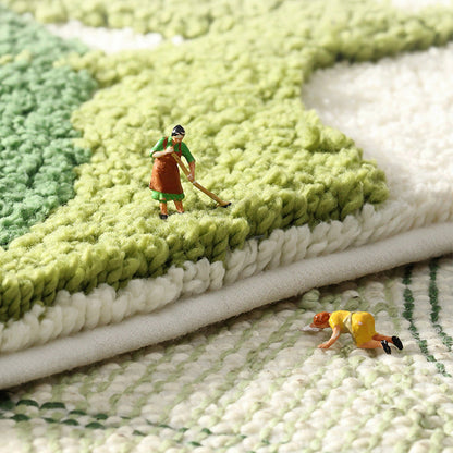 Feblilac Green Leaves Bath Mat, Multiple Sized Floral Non Slip Bathmat, Green Plants Bathroom Rugs, Anti Slip Toilet Mat, Soft Thick Bathroom Carpet, Art Bathroom Mats, Best Bath Rugs, Hot Shower Mat Non Slip, Toilet Rug