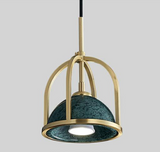 Bronze Marble Pendant Lamp