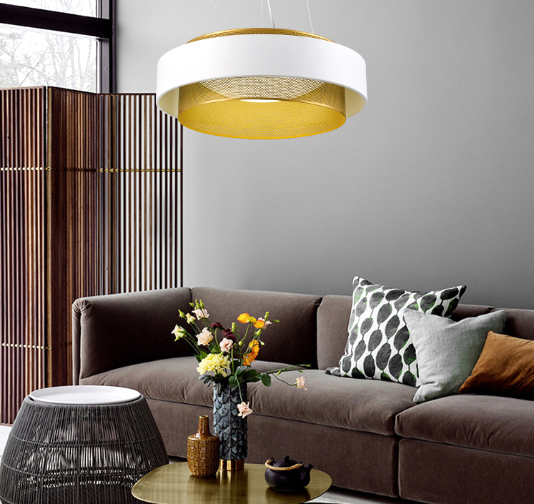 Double Layer Round Pendant Lamp