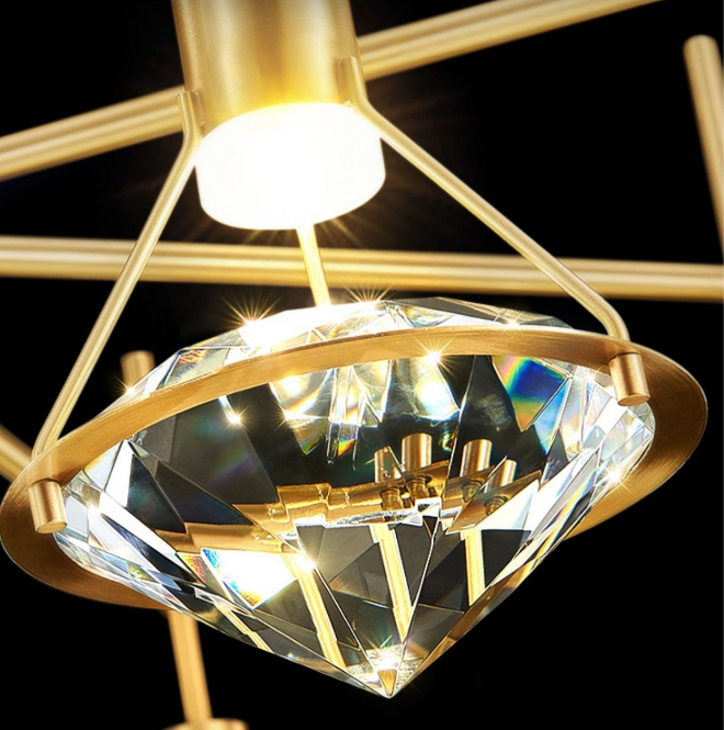 Diamond Carat Pendant Lamp