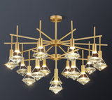 Diamond Carat Chandelier Lamp