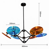 Colorful Rotary Pendant Lamp