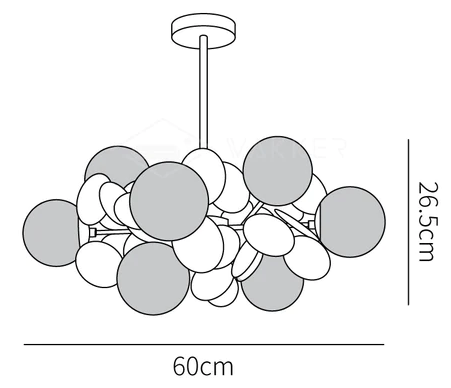 Flower Branch Chandelier