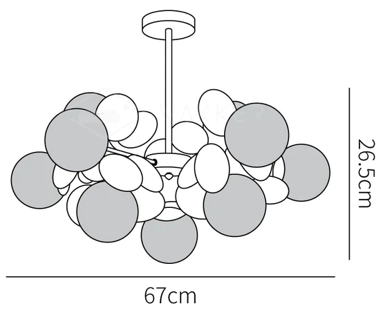 Flower Branch Chandelier