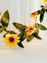 Artificial Sunflower Decor String Light 20pcs