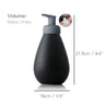 Ceramic Soap Dispenser, Foaming Pump Bathroom Bottle, Simple Design, Refillable Reusable Lotion Pump for Bathroom Kitchen, 650ml/21.9oz