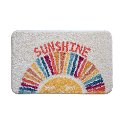 Colorful Sunshine Bath Mat