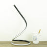 Simplicity Style Curve Shaped LED Table Lighting Metallic Living Room Nightstand Light