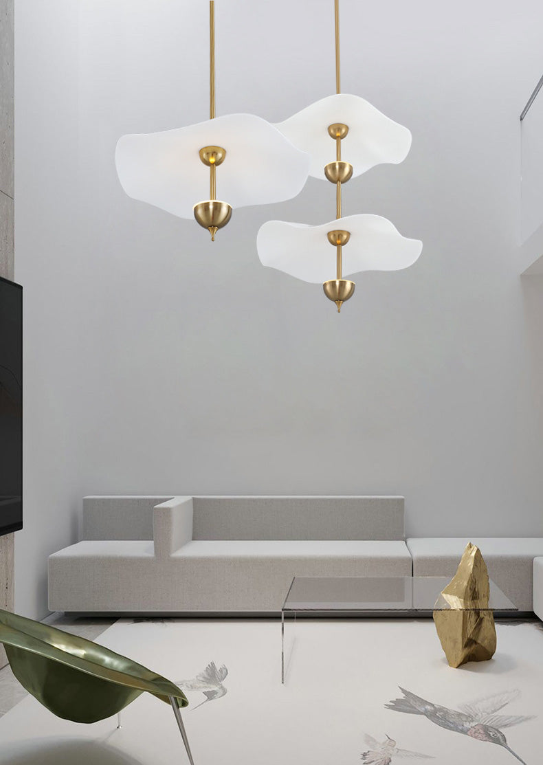 Double Biscuit Suspension Pendant Light