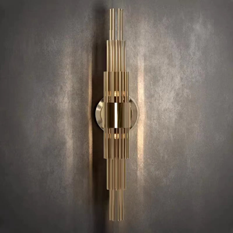 Gold Crystal Wall Lamp