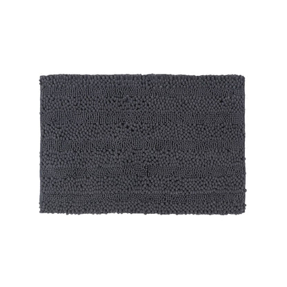 Chenille Soft Non-slip Water Absorbent and Quick Dry Plush Bath Mat Water Absorbent Shower Mat