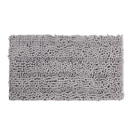 Chenille Soft Non-slip Water Absorbent and Quick Dry Plush Bath Mat Water Absorbent Shower Mat