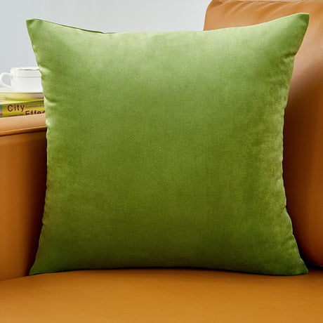 26colors Pillow Cover Velvet Cushion Cover For Living Room Sofa 45*45 Kussenhoes Blue Home Decorative Mia & Stitch