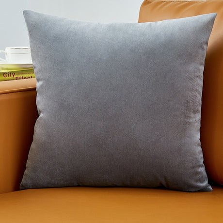 26colors Pillow Cover Velvet Cushion Cover For Living Room Sofa 45*45 Kussenhoes Blue Home Decorative Mia & Stitch