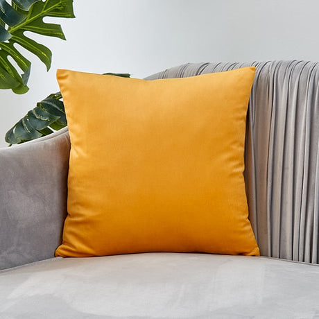 26colors Pillow Cover Velvet Cushion Cover For Living Room Sofa 45*45 Kussenhoes Blue Home Decorative Mia & Stitch
