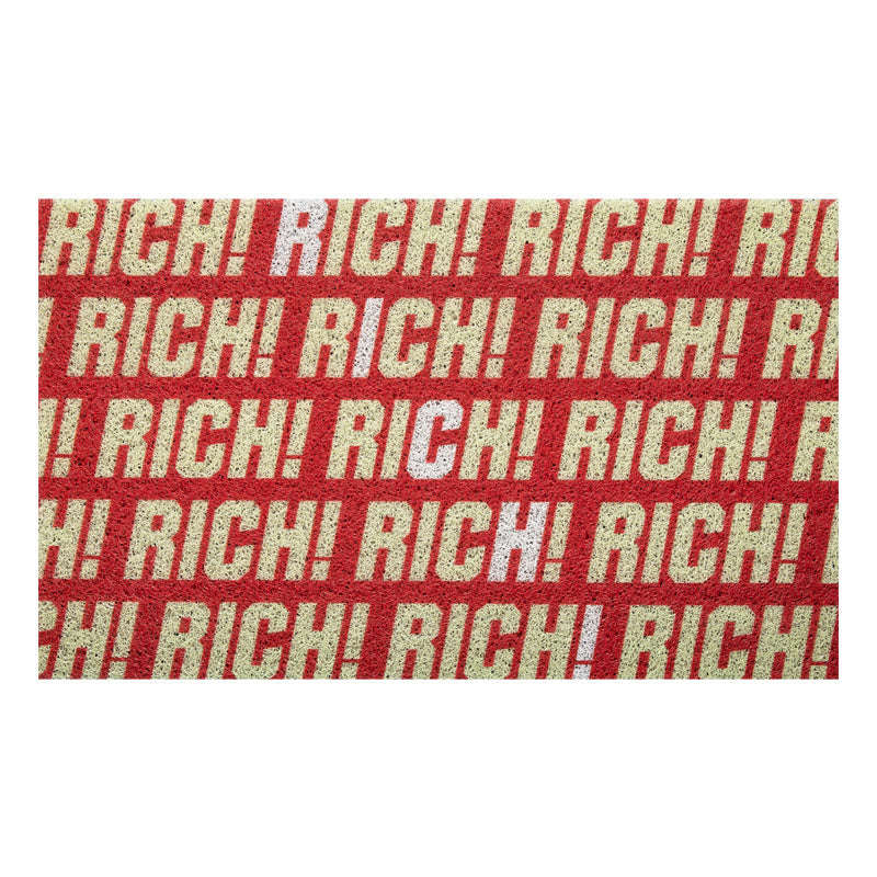 Rich Red Door Mat