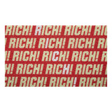 Rich Red Door Mat