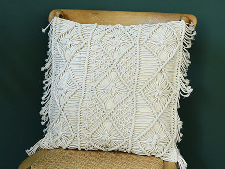 Handmade Woven Pillowcase, Pillow Cover for Home