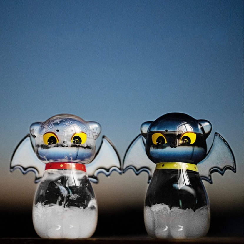 Flying Cat Weather Forecast Bottle