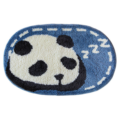 Eyes Covered Panda Bath Mat