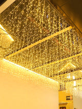 Decorative String Light with 96pcs Bulb Curtain - Novelty Lighting